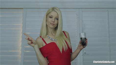 charlotte stokely plugged at the snobby party blackmail and findom