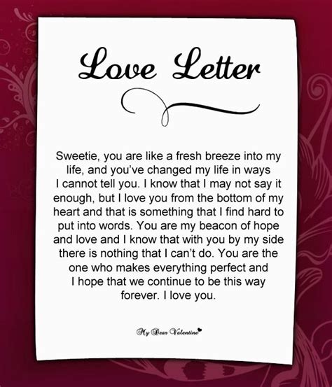 love letters  girlfriend romantic love letters love letter