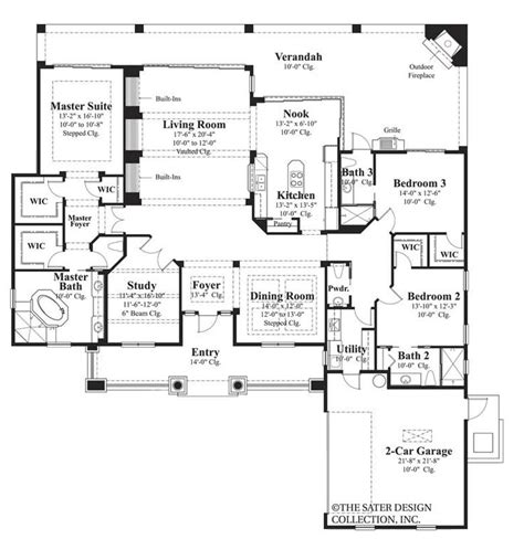 sater house plan design dream home pinterest