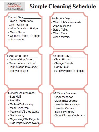 adhd room cleaning checklist bestroomone