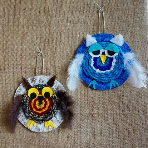 woven owl craft fun crafts kids