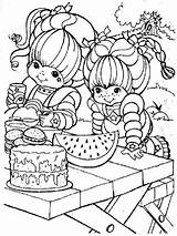 Coloring Pages Rainbow Brite Printable Bright Recommended sketch template