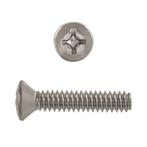 Paulin 10 24 X 1 In Oval Head Phillips Machine Screw 18 8 Stainless