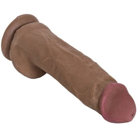 Real Man Cyberskin Perfect Pecker 8 Brown Sex Toys