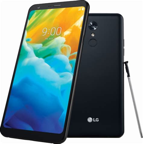 boost mobile lg stylo  gb prepaid android smartphone black fast