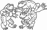 Frog Coloring Toad Pages Getcolorings Frogs Printable Color sketch template