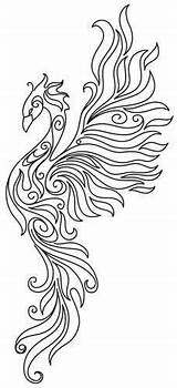 Phoenix Embroidery Pages Coloring Designs Paper Adult Celtic Patterns Colorare Urbanthreads Tattoos Fenice Wood Tattoo Colouring Da Redwork Mandala Drawings sketch template