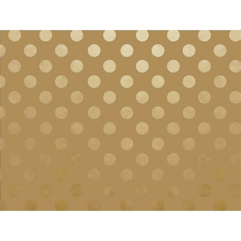 pack   metallic gold  matte gold polka dots    gift wrap roll  holiday