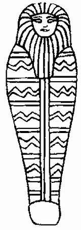Mummy Egyptian Egypte Coffin Egipto Sarcophagus Egitto Faraoni Piramidi Ausmalbilder Agypten Colorare Bambini Mummies Nazioni Paginas Paises American Stemmen Malvorlage sketch template