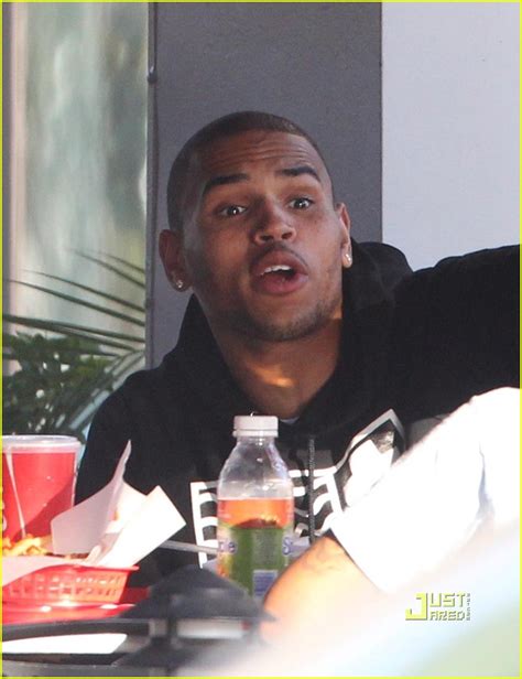 chris brown lunch break with bow wow chris brown photo 24982621