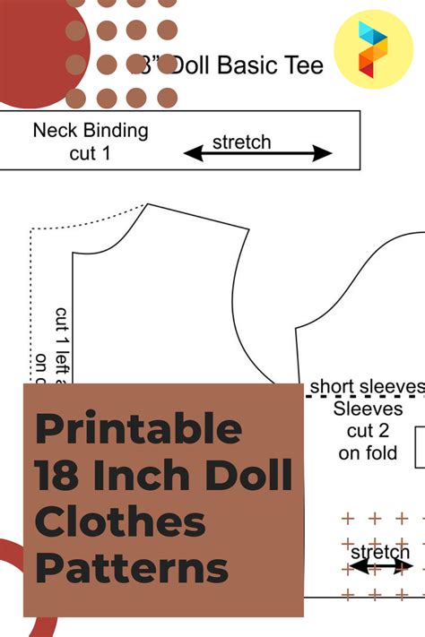 printable   doll clothes patterns