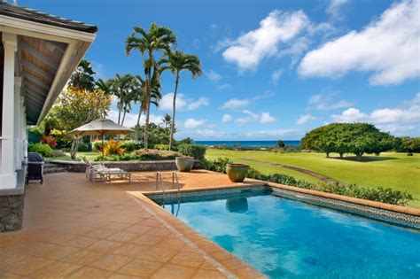 fairway front private home pool lanai open air island luxury milo hae hale updated
