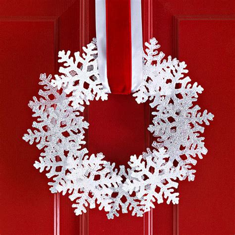 snowflake wreath pictures   images  facebook