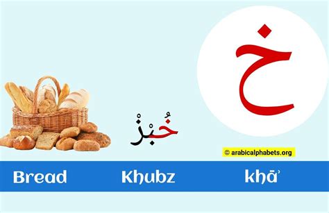 kha arabic letter