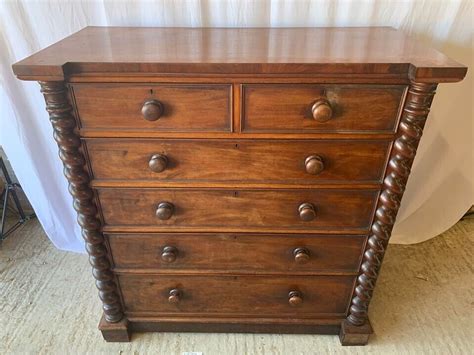 victorian antique scotch chest  drawers  ferndown dorset gumtree