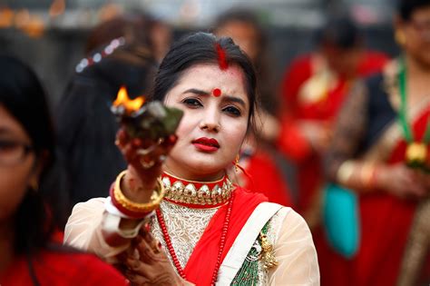 Teej Festival In Nepal Behance