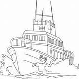 Barco Barcos Pesca Pintar Yate Crucero Barca sketch template