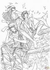 Coloring Magi Pages Labyrinth Magic Alibaba Anime Manga Ausmalbilder Morgiana Aladdin Series Evangelion Saluja Printable Neon Genesis Serien Color Zum sketch template
