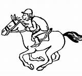 Caballos Carrera Corrida Cavalos Colorare Cavalli Caballo Dibujar Chevaux Carretas Cavalls Carreta Colorier Deportes sketch template