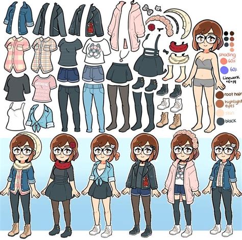 Art Clothes By Mele Moe On Cute Owo Kawaii Drawings Character Design