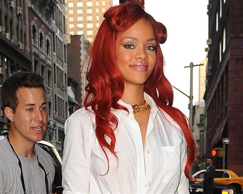 Rihanna And Her Extraordinary Hairstyle Look Slodive