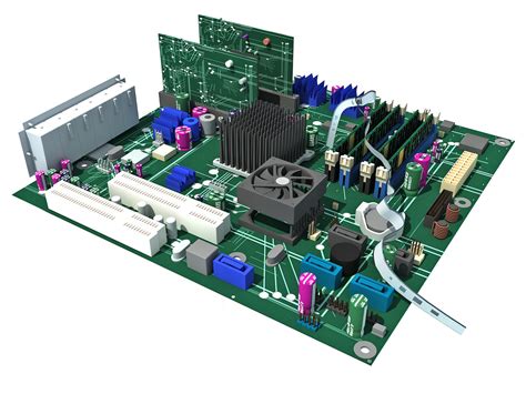 motherboard  model cgtrader