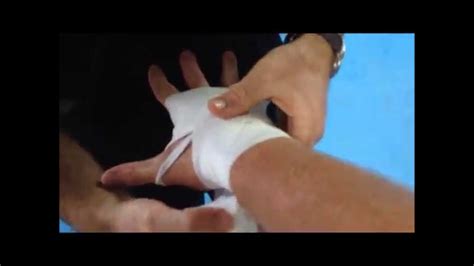 bandaging the hands for boxing youtube