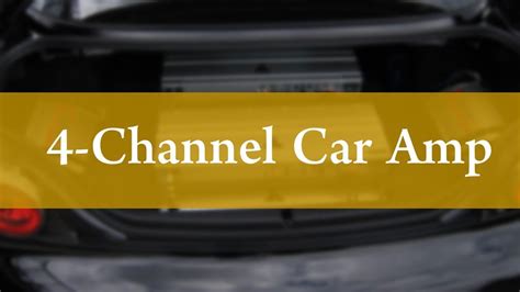 channel car amplifiers decent review youtube