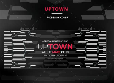 Uptown Facebook Cover By Ninebrains Graphicriver