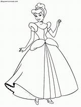 Cenicienta Princesas Baile Vestir Precioso sketch template