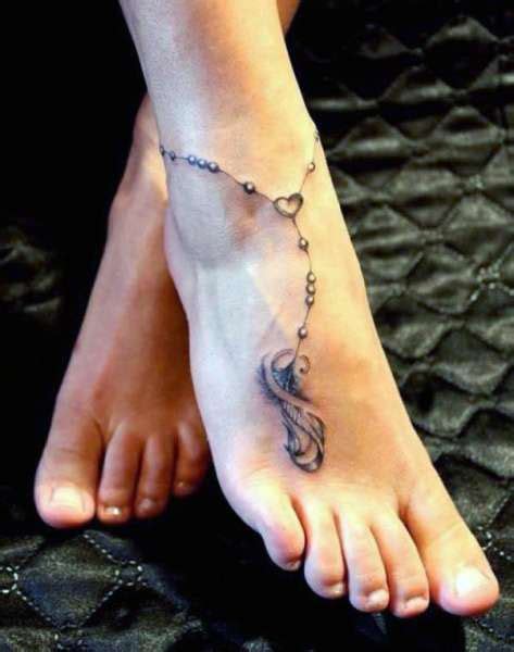 Tatuaż łańcuszek Na Kostce Image 2421550 By Tattooamazing On