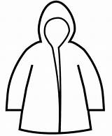Coloring Raincoat Coat Jacket Pages Winter Printable Drawing Clipart Hat Template Getdrawings Yellow January Clipartmag Color Getcolorings sketch template