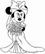 Minnie Mouse Coloring Pages Disney Printable Daisy Baby Mickey Duck Color Clipart Print Head Wedding Clipartmag Getdrawings Getcolorings Colorin sketch template