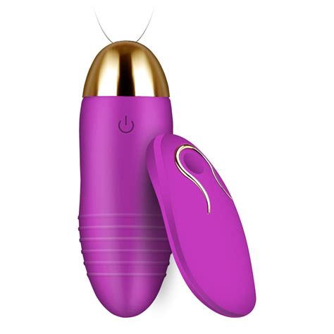 Rechargeable Wireless Remote Control 10 Speed Vibrating Egg Vibrator
