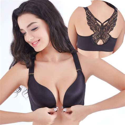 buy women sexy bras seamless front closure brassiere