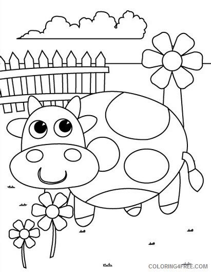 preschool animal coloring pages print  preschool printable