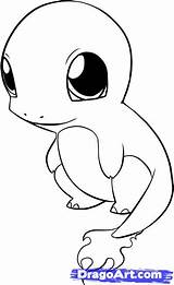 Pokemon Coloring Charmander Pages Cute Easy Chibi Pikachu Printable Baby Drawing Para Colorear Dibujos Line Google Color Drawings Search Colouring sketch template