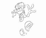 Rayman Coloring Printable sketch template