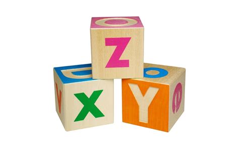 wooden alphabet blocks  baby nursery  children rooms  beautiful