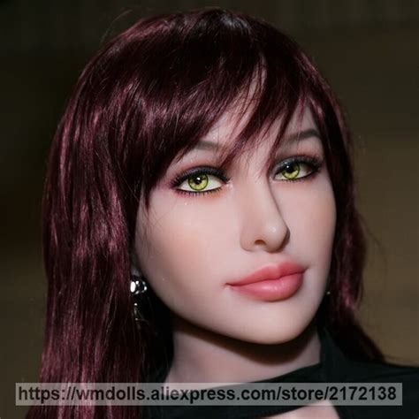wmdoll realistic oral sex dolls head lifelike silicone love doll sexy