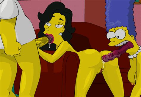 coleccion de imagenes porno de los simpsons dibujo the simpsons en un trio de sexo