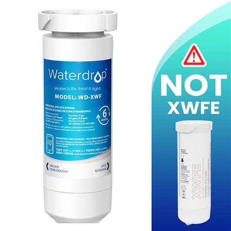 Waterdrop Xwf Refrigerator Water Filter Nsf 42 And 372 Certified