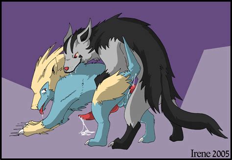 rule 34 color cum feral fur insertion interspecies irene male male only manectric mightyena