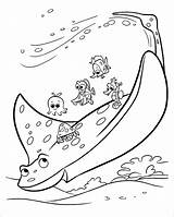 Finding Dory Nemo Manta Stingray Alunni Suoi Lezione Coloradisegni Ricerca Coloringbay sketch template