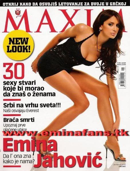 Tagged Emina Jahovic Maxim Famousfix