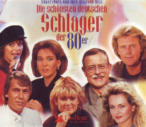 die schönsten deutschen schlager der 80er 5 cd box amazon de