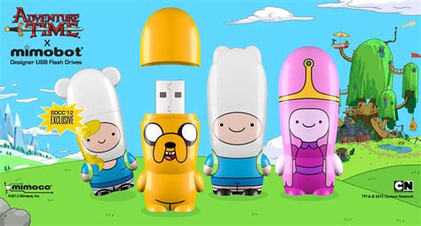 Adventure Time Time Adventure Time X Mimobot Usb Flashdrives