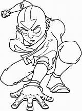Avatar Airbender Aang Pilih Olphreunion sketch template