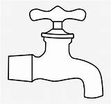 Colouring Drawing Faucet Tap Plumbing Computer Handles Controls Coloring Pages Template Sketch Pngkit sketch template