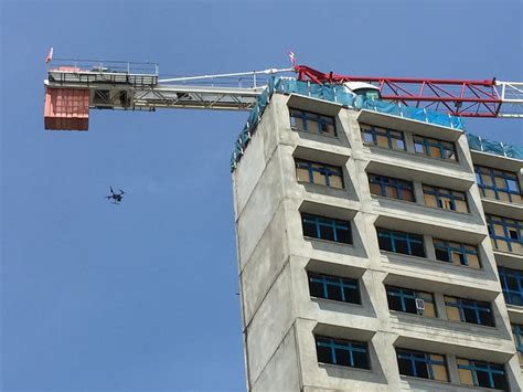 dji drones  cutting edge facade inspection singapore  mirs